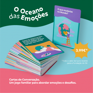 JOGO DE CARTAS DE CONVERSAÇÃO O OCEANO DAS EMOÇÕES